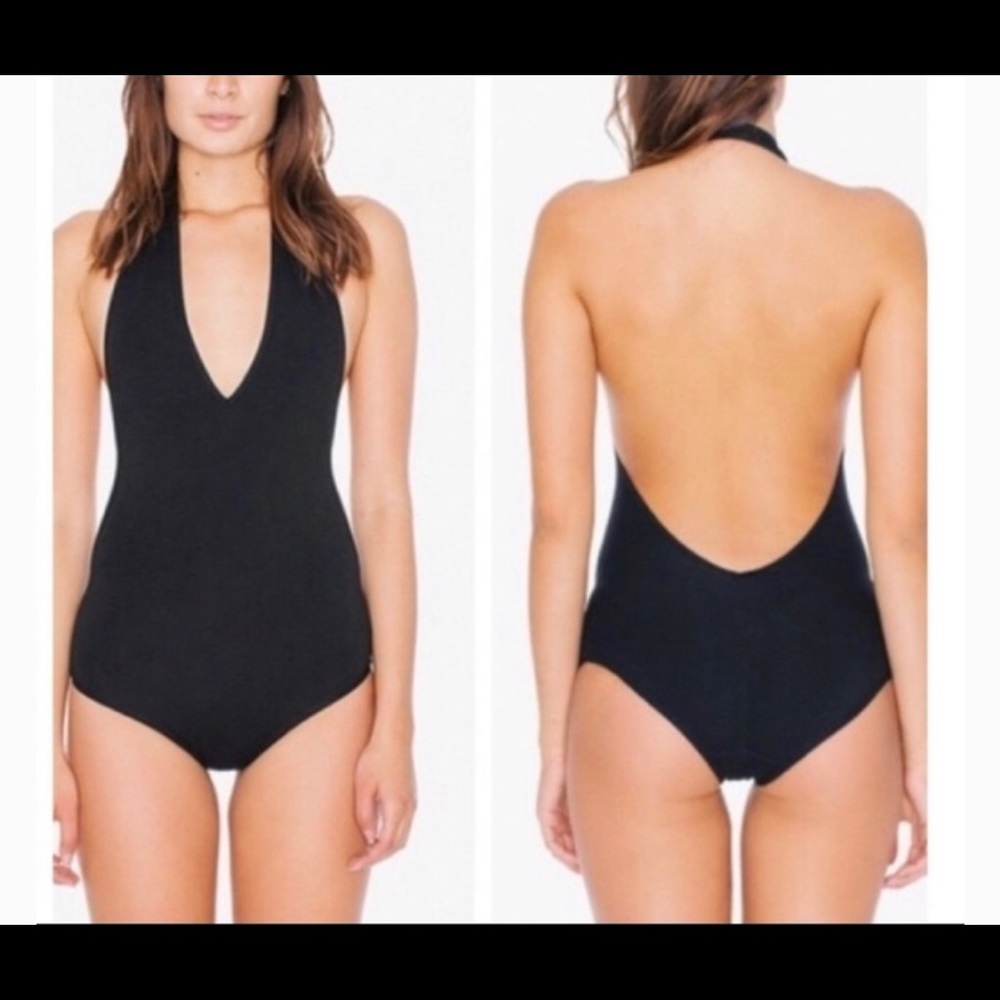 American Apparel Backless Bodysuit